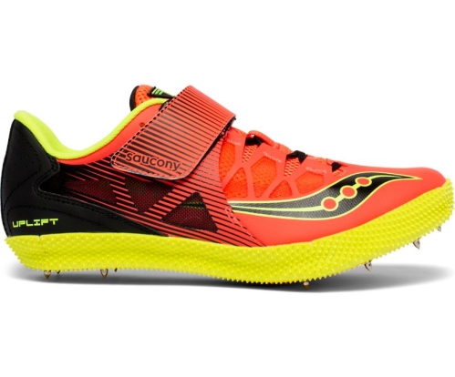 Tenis Saucony Uplift HJ 2 Hombre Zapatillas Carreras Rojas / Citron México MX-651-YQ